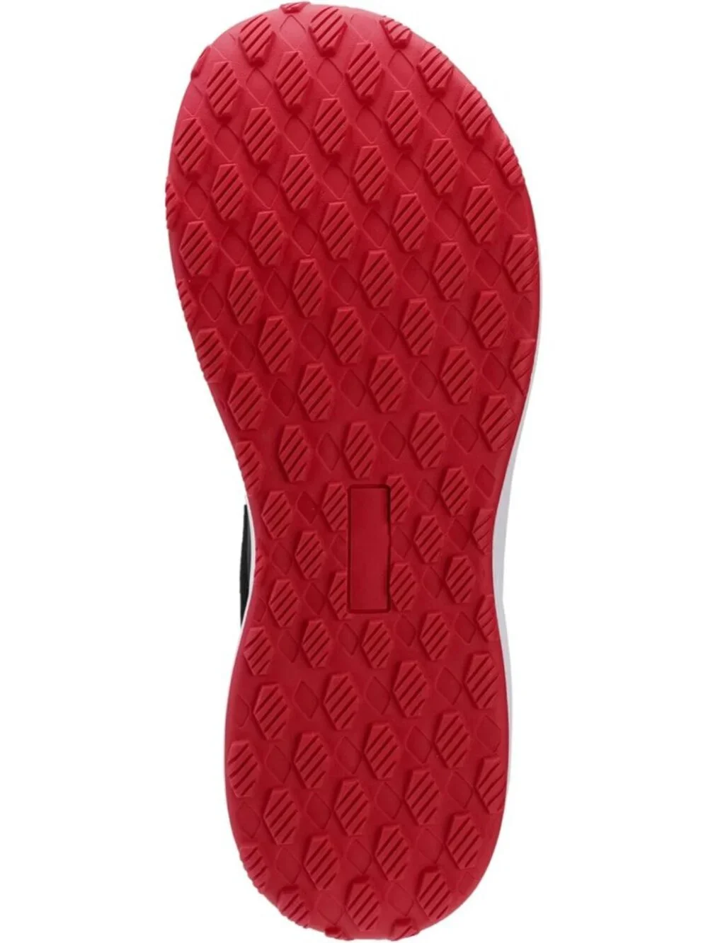 Men's Black Red Mesh Wide Cushioned Supportive Road Running Shoes Wide Toe Box